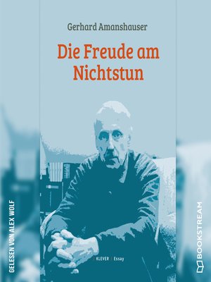 cover image of Die Freude am Nichtstun